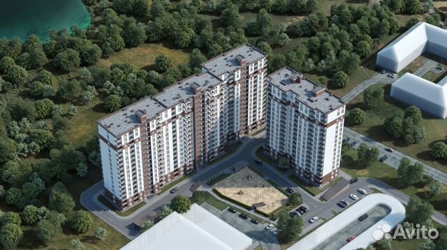 2-к квартира, 49.5 м², 15/16 эт.
