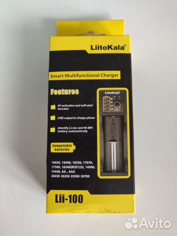 Зарядное устройство LiitoKala Lii-100 powerbank