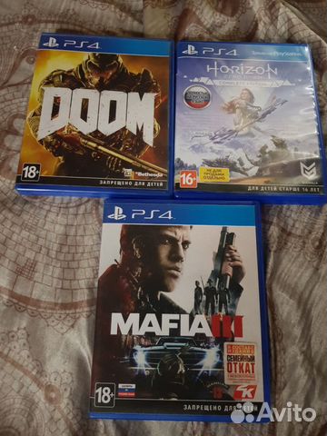 Диски для ps4