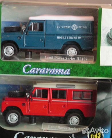 Land Rover series III 109 Cararama 10 штук