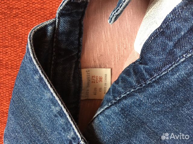 Джинсовый комбинезон Zara Джинсовый комбинезон Zara