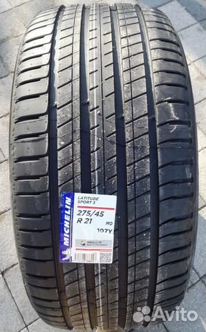 Новые Michelin Latitude Sport 3 MO 275/45 R21 TbL