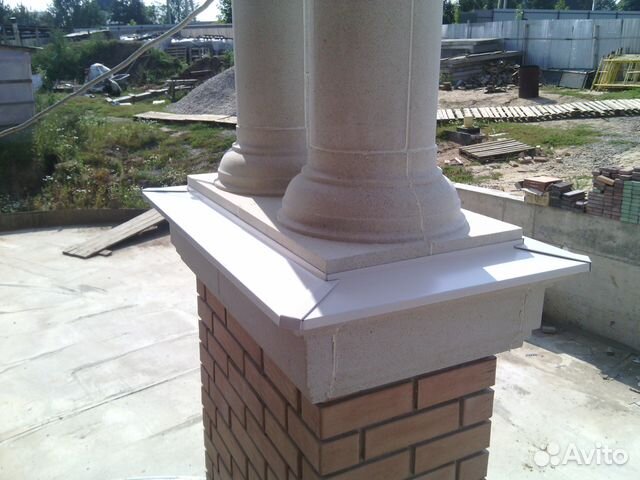 Отливы на цоколь