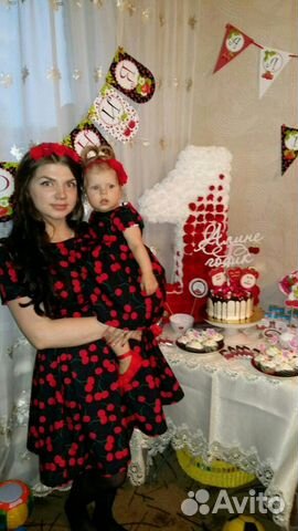 Одинаковые платья мама и дочка family look Одинаковые платья мама и дочка family look