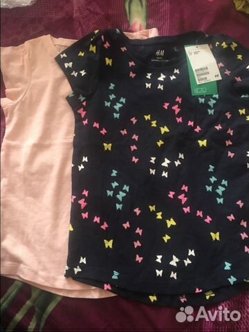2 футболки H&M новые 2 футболки H&M новые