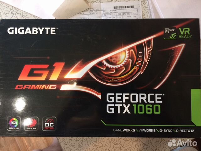 Видеокарта GeForce GTX 1060