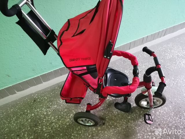 Велосипед Smart trike коляска трость в подарок