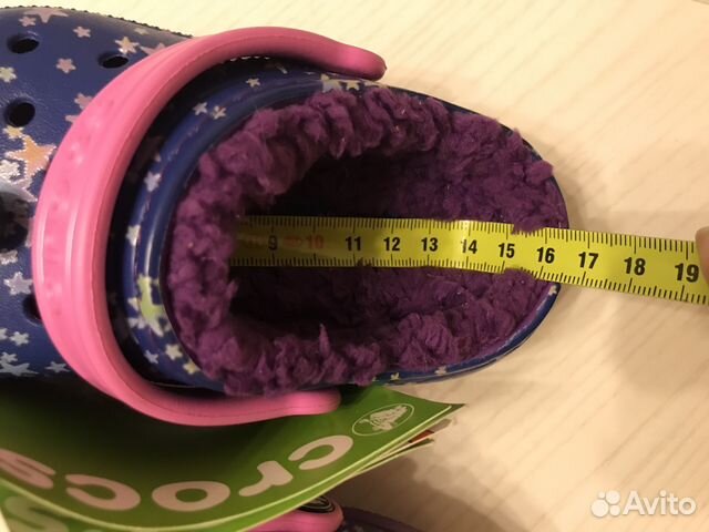 Новые Сабо Crocs утепленные C7