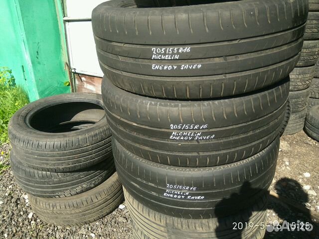 205/55/16 R16 michelin saver.(3-5д,6-2л)