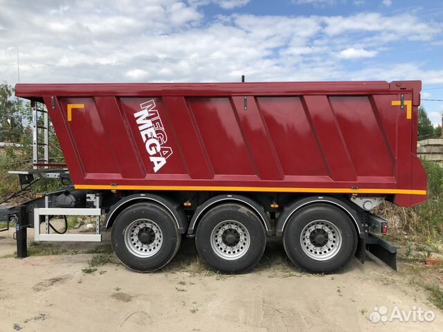 Самосвальный прицеп mega 18m3