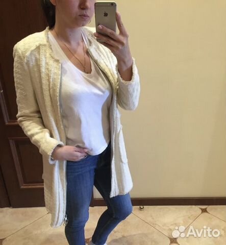 Твидовый тренч Твидовый тренч