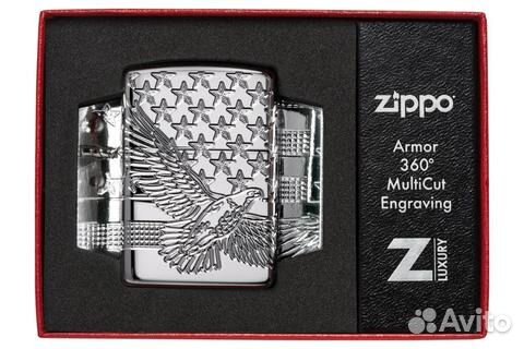 Зажигалка Zippo Armor - Patriotic design Зажигалка Zippo Armor - Patriotic design