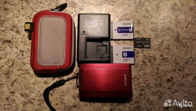 Sony Cyber-Shot DSC-T300 Red,10 Mp, Япония, б/у