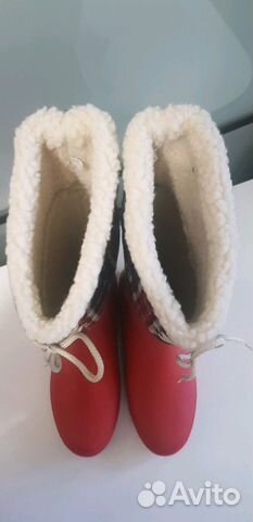 Новые тёплые резиновые сапоги Aigle Новые тёплые резиновые сапоги Aigle