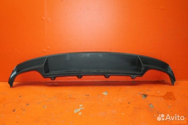 Юбка бампера задняя Skoda Octavia A7 2013-2018