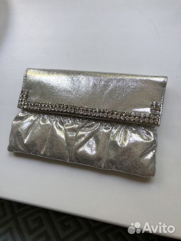 Клатч серебряный Клатч серебряный