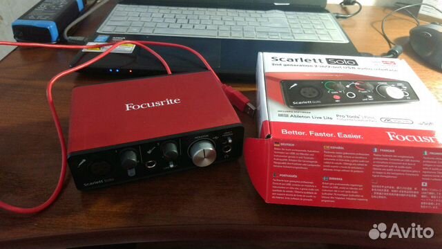 Звуковая карта Focusrite Scarlett Solo (2nd gen)