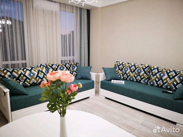 

Квартира-студия, 35 м², 2 кровати