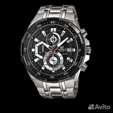 Новые крупные мужские часы casio EFR-539D-1A