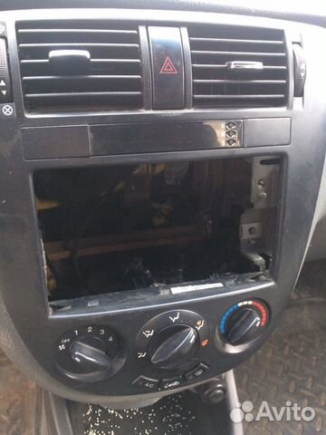 Накладка центральная консоли в сборе Lacetti