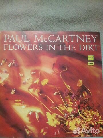 Paul Macartney. Flowers in the dirt