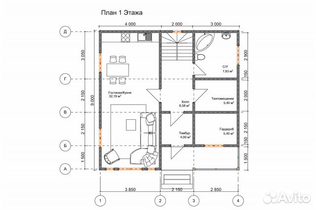 Каркасный дом Каркасный дом