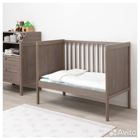 Кровать Детская IKEA Сундвик + матрас и бельё Кровать Детская IKEA Сундвик + матрас и бельё
