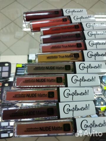 Жидкие матовые помады Complimenti от Relouis