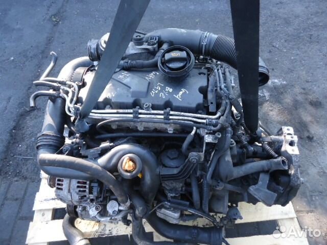 Двигатель с форсунками VW Caddy 3, 1.9 TDi - BJB