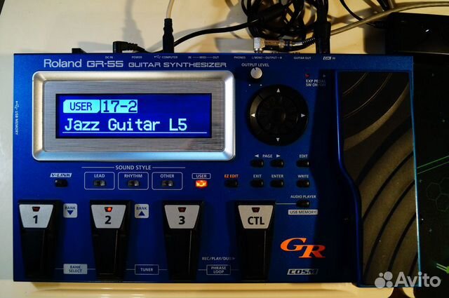 Roland gr 55 как звуковая карта