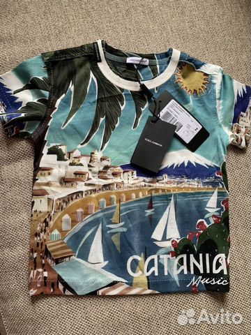 Футболка детская Dolce&Gabbana, оригинал, новая Футболка детская Dolce&Gabbana, оригинал, новая