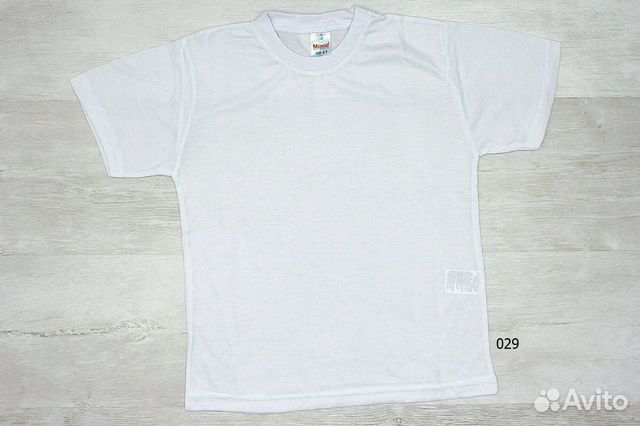 Белые футболочки для девочек и мальчиков