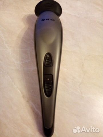 Массажер новый электрический с насадками