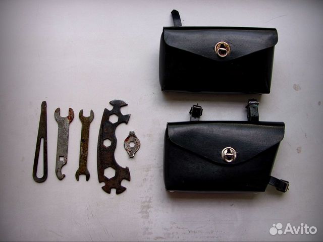 Велосумка с инструментами. Бардачок. СССР Велосумка с инструментами. Бардачок. СССР