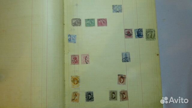 Альбом с марками . Старые марки мира. 197 Альбом с марками . Старые марки мира. 197