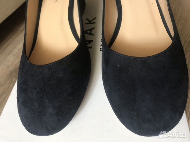 Туфли замшевые, новые, jonak Франция, р. 39 на 38 Туфли замшевые, новые, jonak Франция, р. 39 на 38