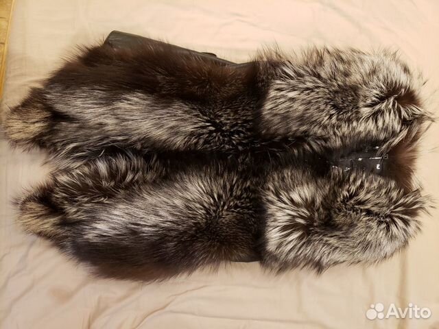 Куртка жилетка с чернобуркой Куртка жилетка с чернобуркой