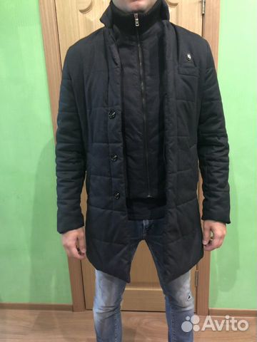 Утеплённая демисезонная куртка
