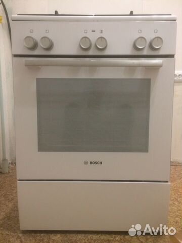 Газовая плита Bosch с электродуховкой