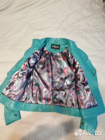 Куртка кожаная