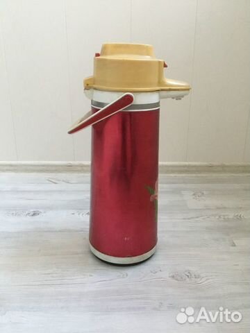 Пневмотермос СССР термос помповый 3,2 литра