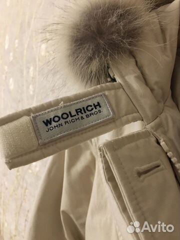 Фирменная парка для девочки woolrich