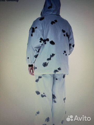 Костюм маскировочный клякса для зимы