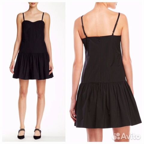 Marc Jacobs платье черное сарафан хлопок новое 46 Marc Jacobs платье черное сарафан хлопок новое 46