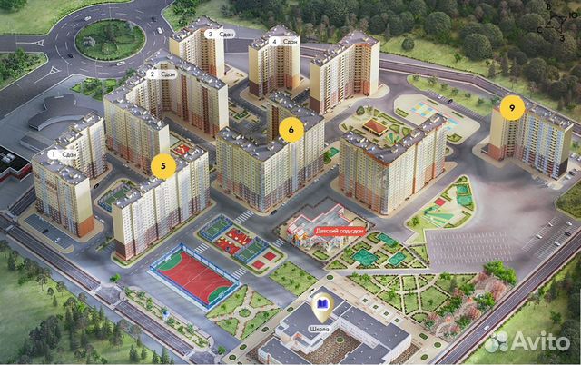 1-к квартира, 39 м², 16/18 эт.