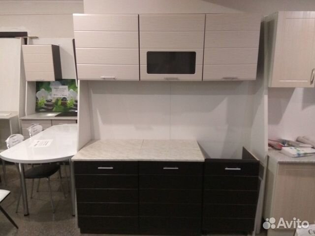 Кухонный гарнитур 1,5 м венге/дым