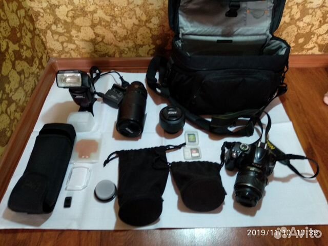 Зеркальная камера Nikon d3000