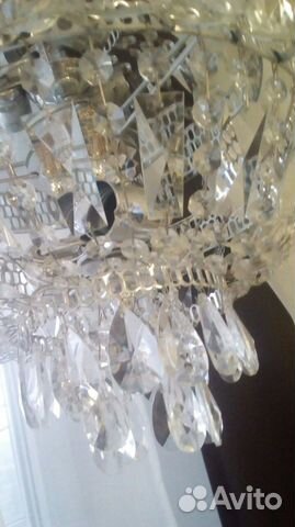 Люстра хрустальная