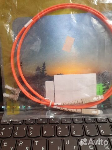 Пачт-корд Hyperline fc-62-st-sc-pc-1m