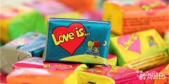Жевательная резинка Love Is (Лав Из), в розницу